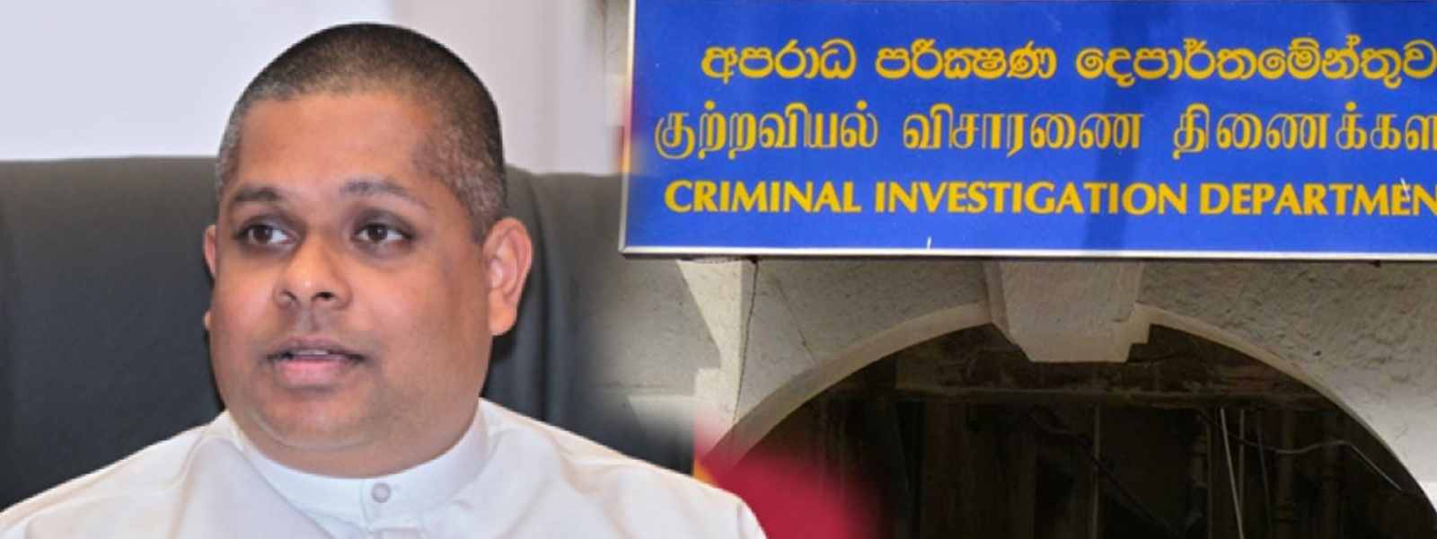 සජින් වාස් CIDය හමුවට.